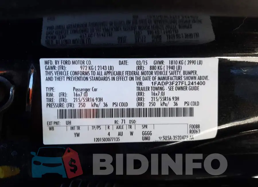 1FADP3F27FL241400 Photo# 10
