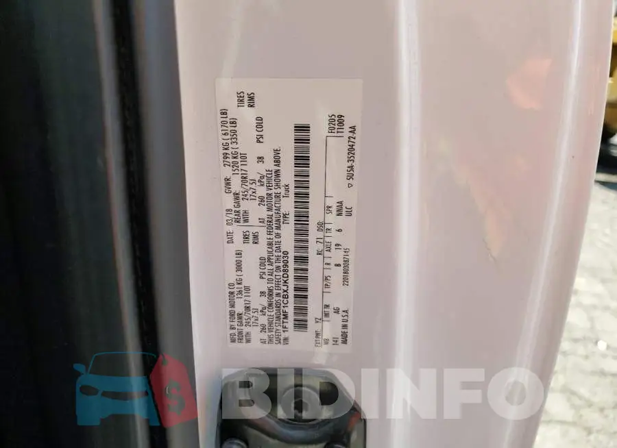 1FTMF1CBXJKD89030 Photo# 12