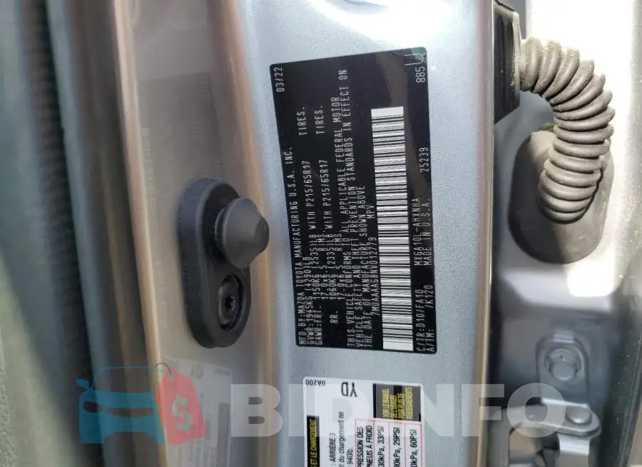 7MUAAAAG8NV012779 Photo# 13
