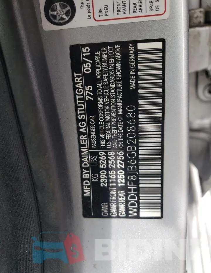 WDDHF8JB6GB208680 Photo# 12