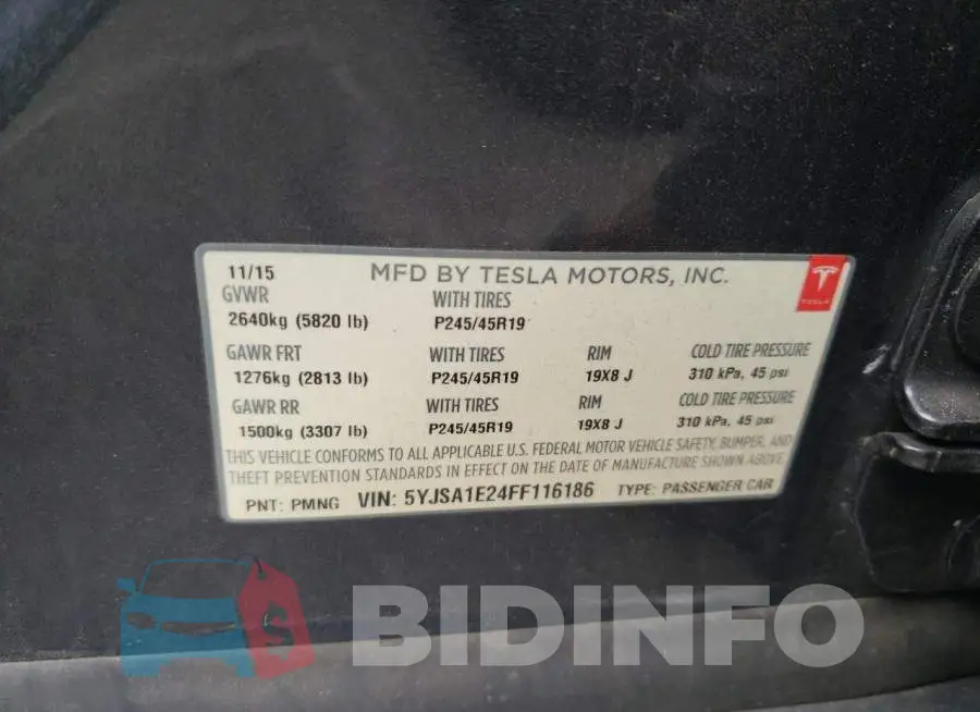 5YJSA1E24FF116186 Photo# 13