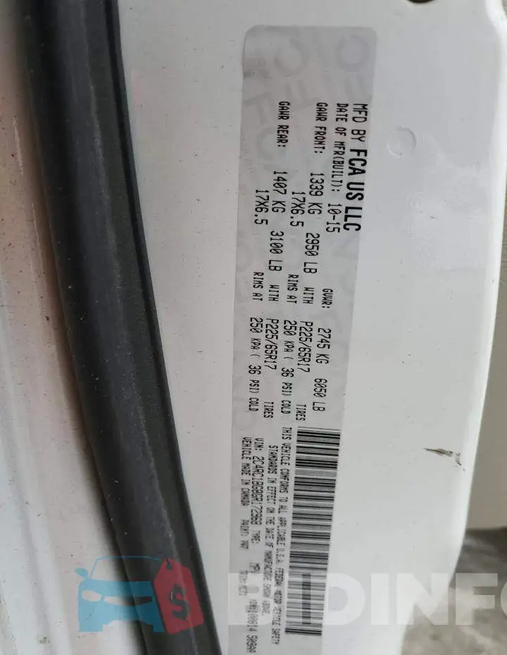 2C4RC1BG8GR172968 Photo# 14