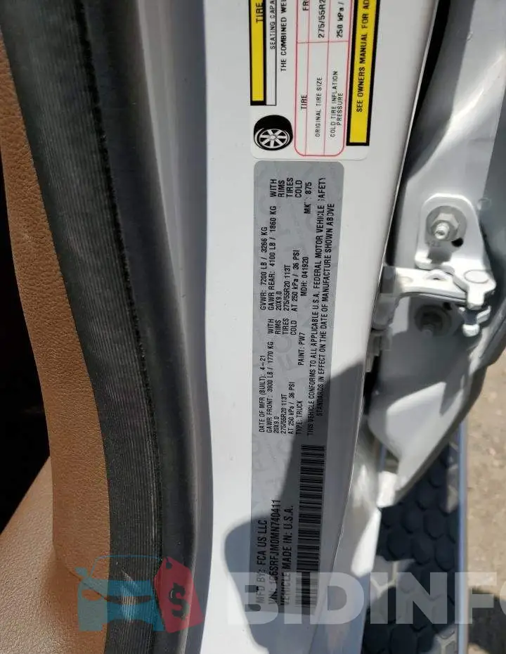 1C6SRFJM0MN740411 Photo# 12