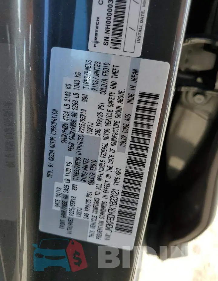 JM3KFBDM7K1623121 Photo# 12