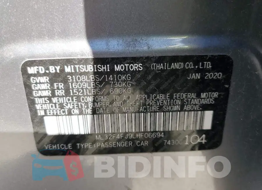 ML32F4FJ9LHF06694 Photo# 12