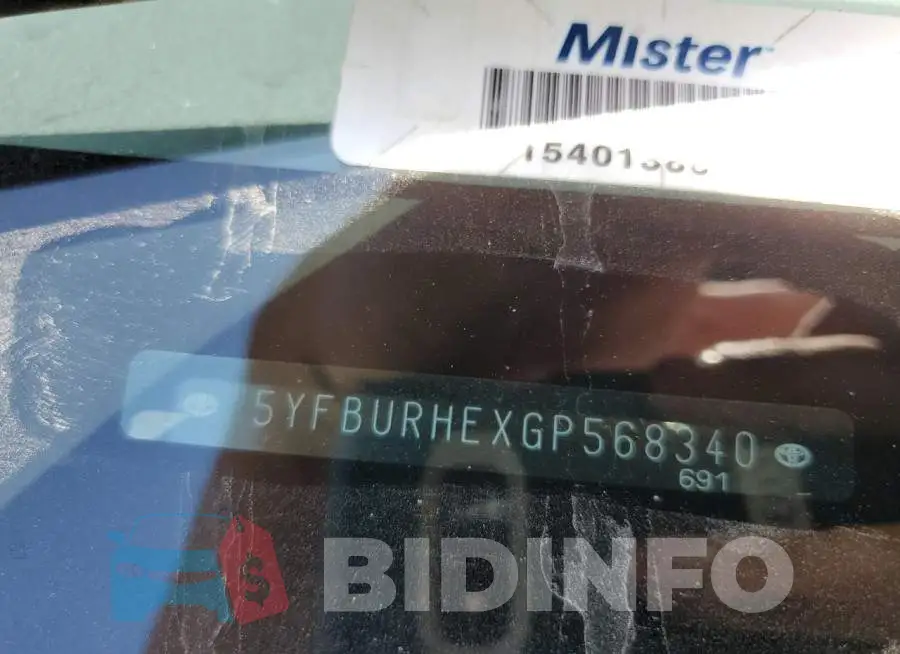 5YFBURHEXGP568340 Photo# 13