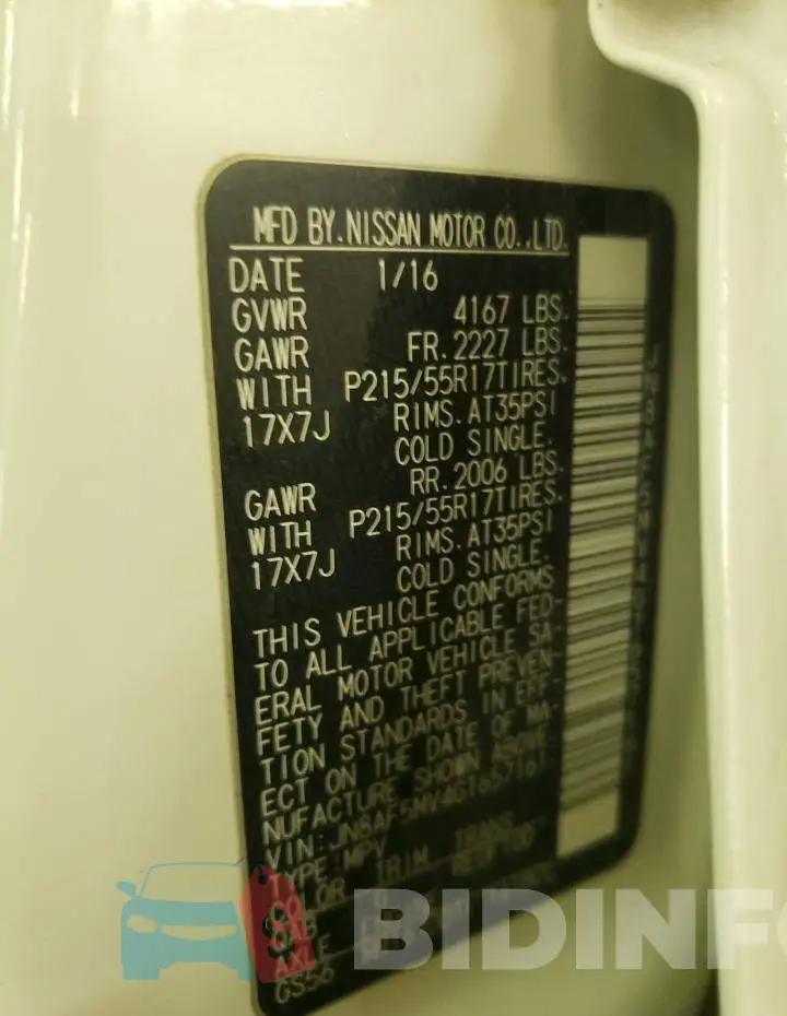 JN8AF5MV4GT657161 Photo# 12