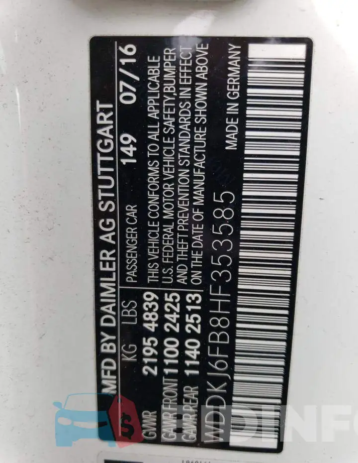 WDDKJ6FB8HF353585 Photo# 12