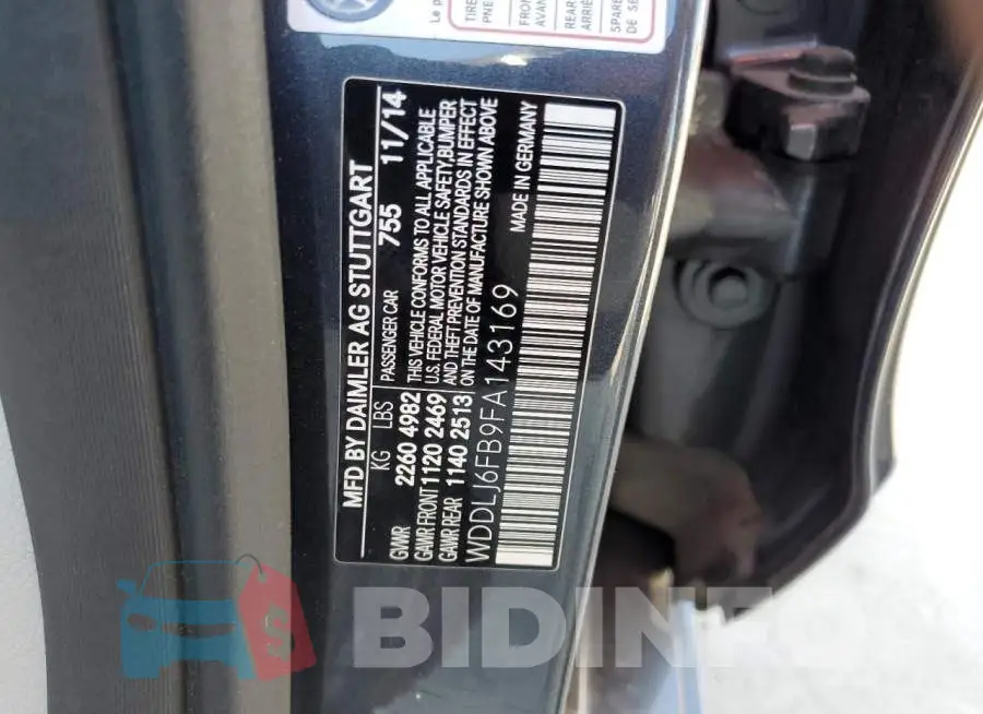 WDDLJ6FB9FA143169 Photo# 12