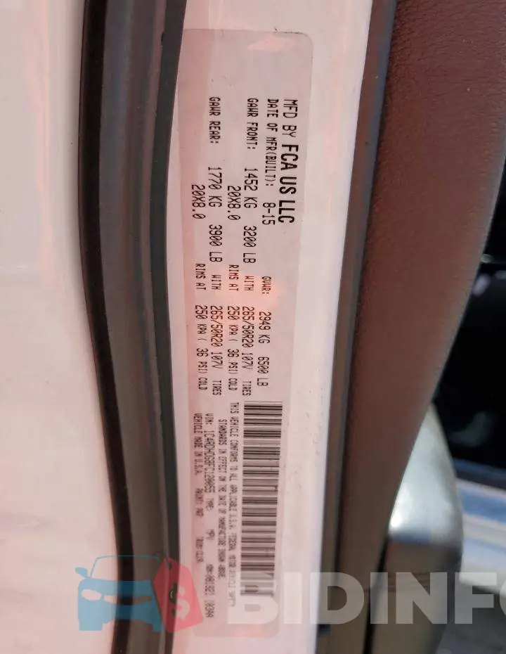 1C4RDHDG8FC120055 Photo# 13