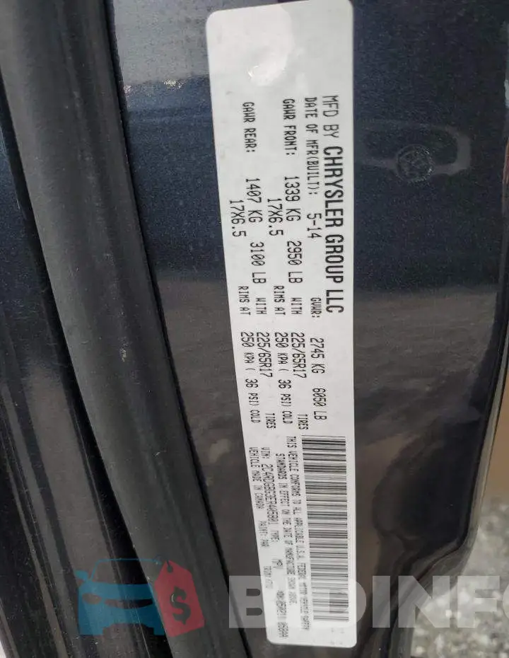 2C4RDGBG3ER405801 Photo# 12