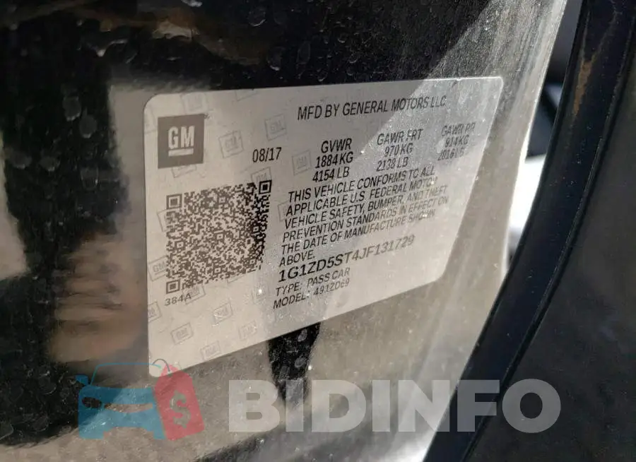 1G1ZD5ST4JF131729 Photo# 13