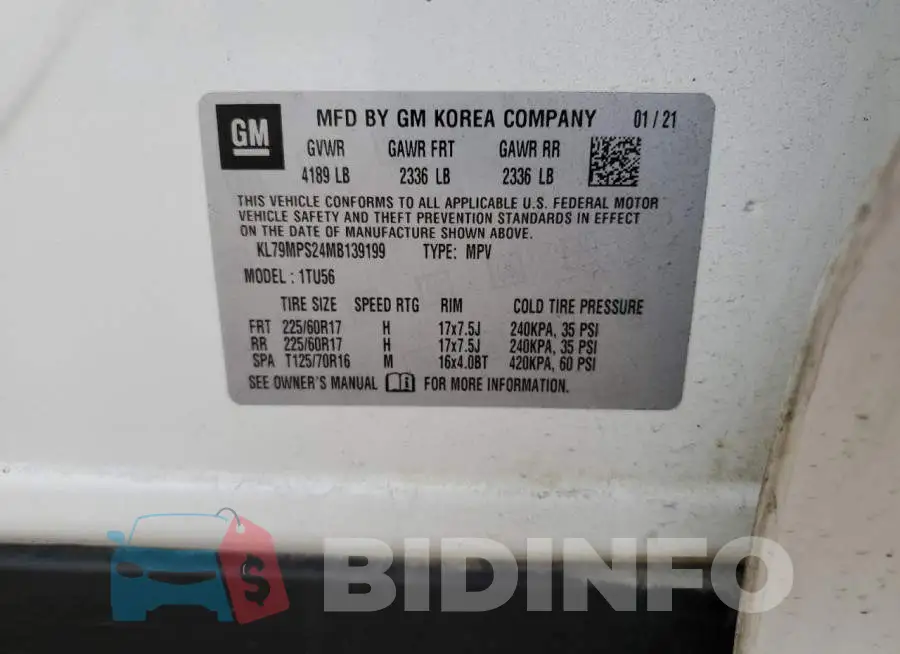 KL79MPS24MB139199 Photo# 13