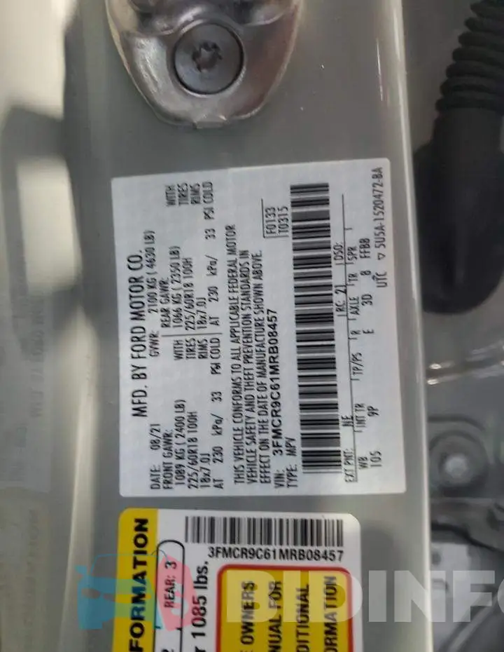 3FMCR9C61MRB08457 Photo# 13