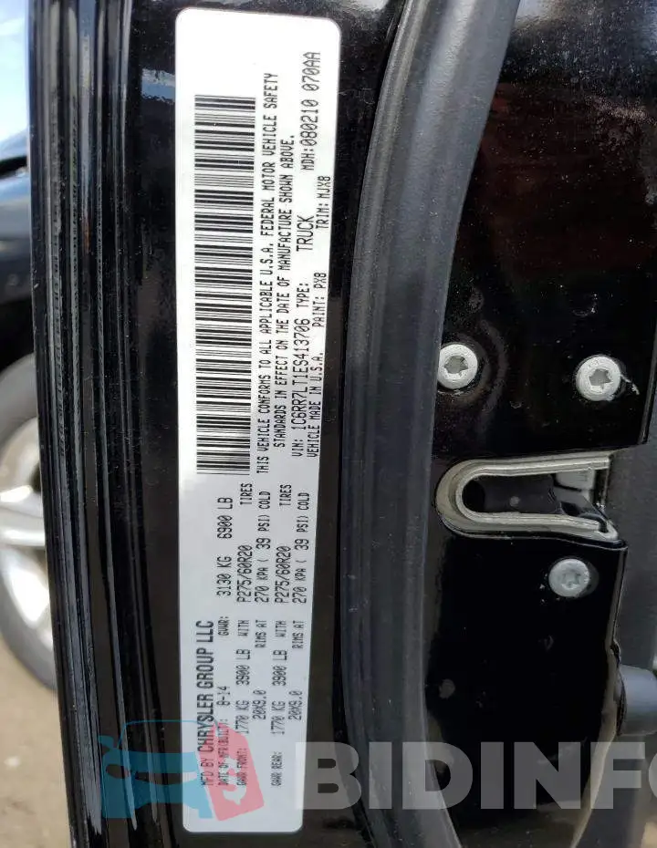 1C6RR7LT1ES413706 Photo# 12