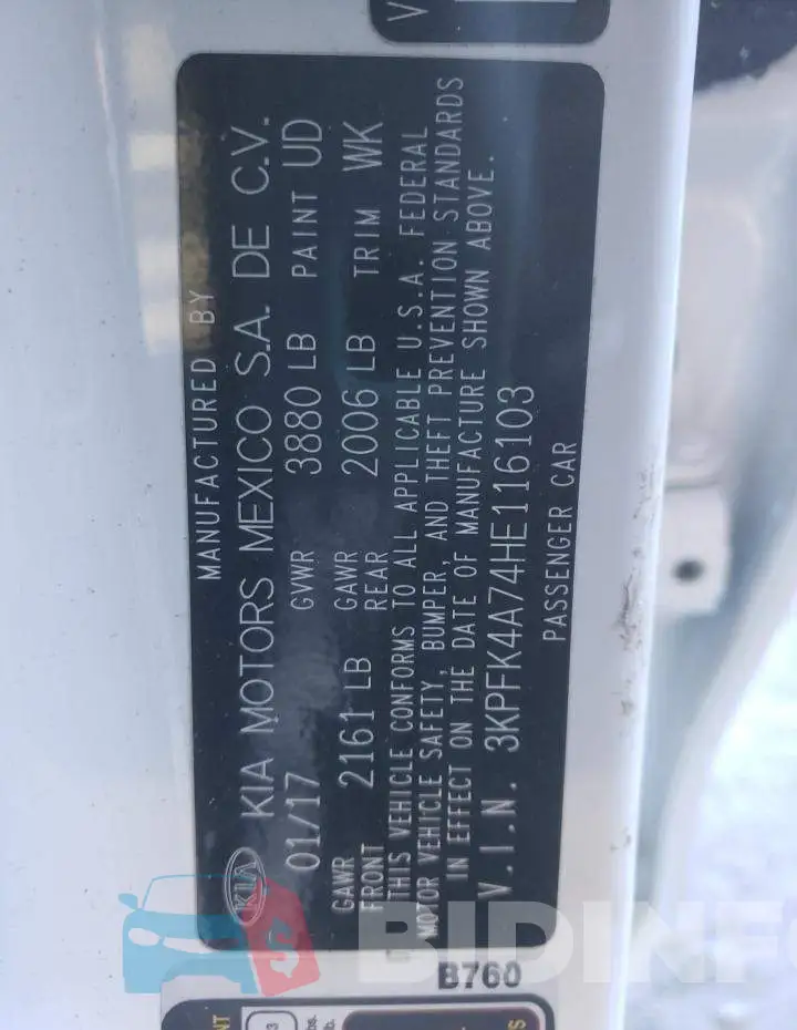 3KPFK4A74HE116103 Photo# 12