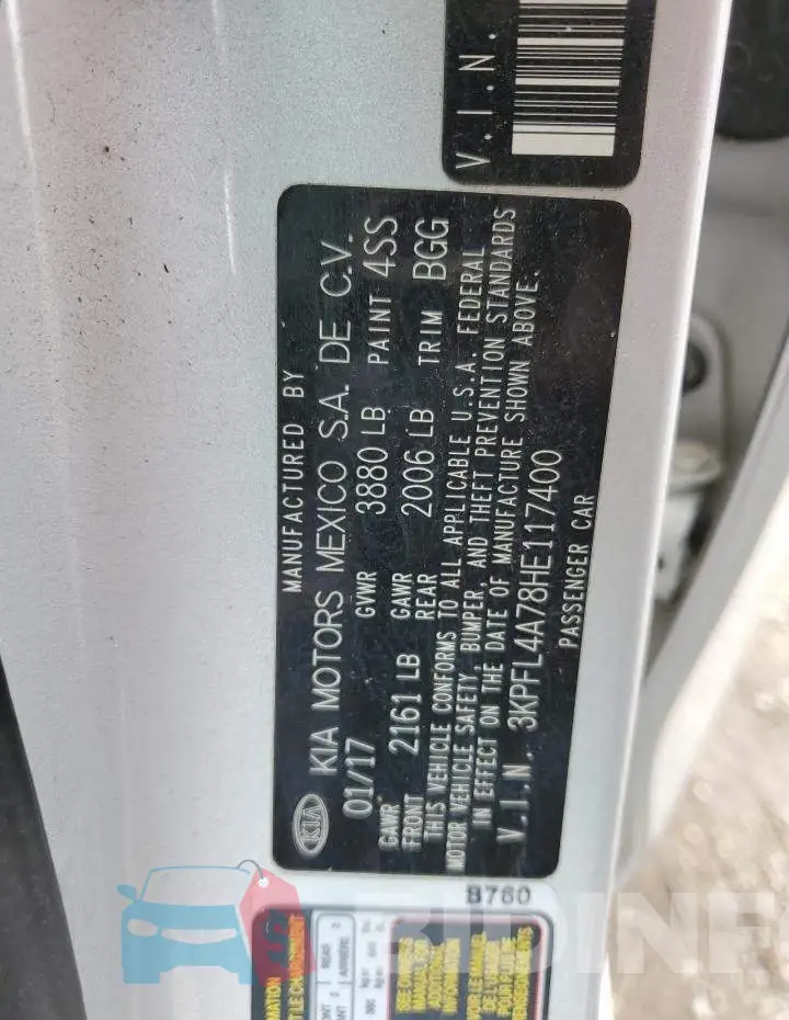 3KPFL4A78HE117400 Photo# 13