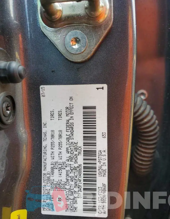 5TFDW5F14FX488656 Photo# 12