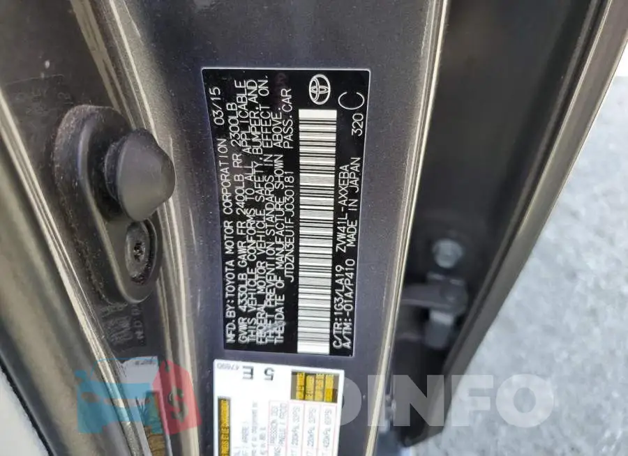 JTDZN3EU1FJ030181 Photo# 12