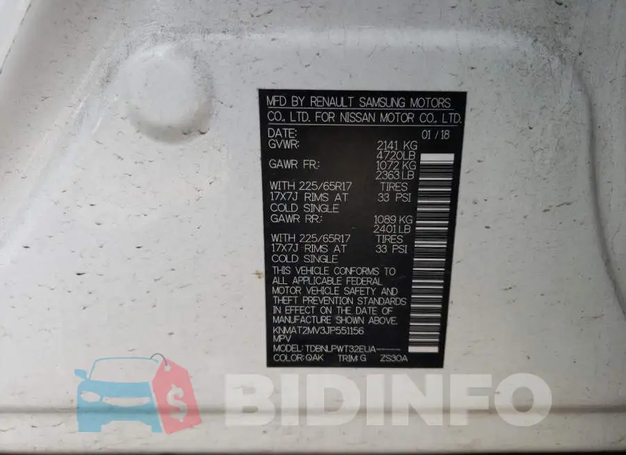 KNMAT2MV3JP551156 Photo# 13
