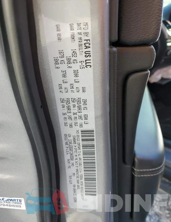 1C4RJEBG6FC903580 Photo# 13