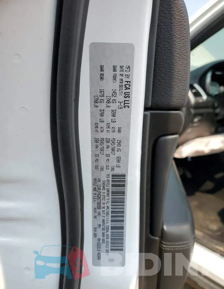 1C4RJFAG2KC736958 Photo# 13