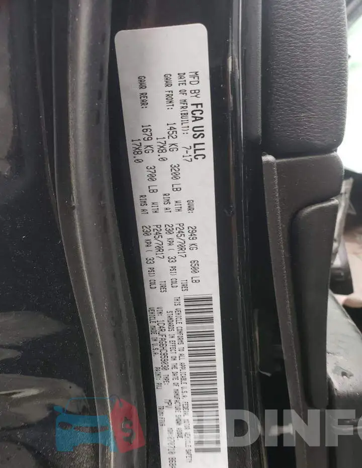 1C4RJFAG6HC959030 Photo# 13