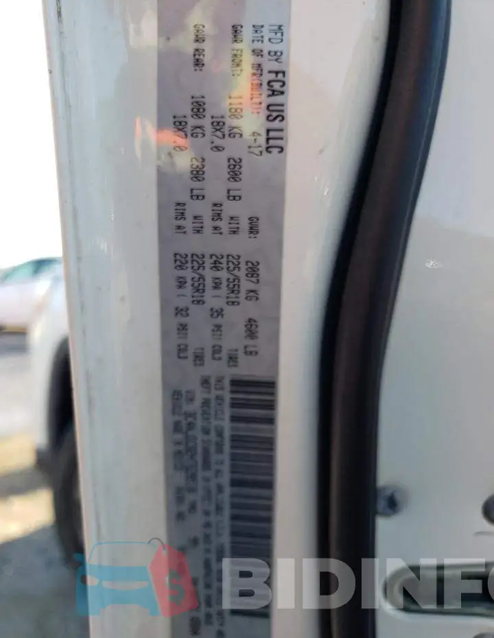 3C4NJDCB2HT628518 Photo# 12