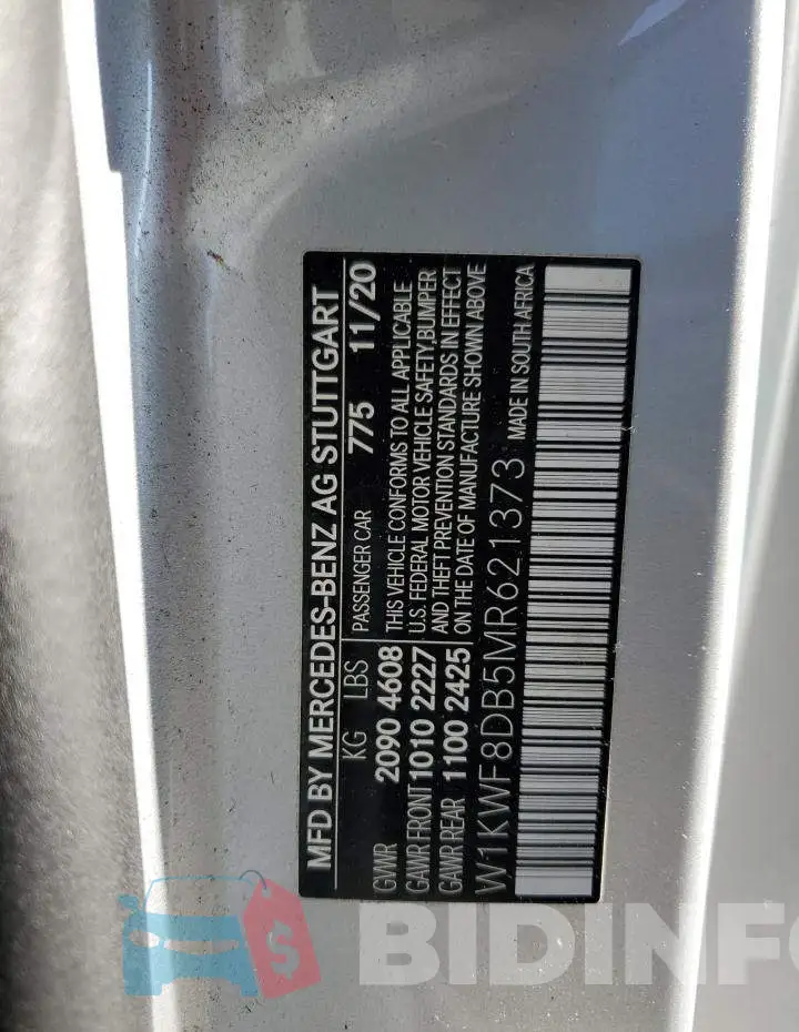 W1KWF8DB5MR621373 Photo# 12