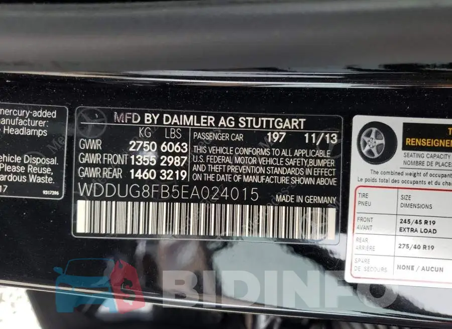 WDDUG8FB5EA024015 Photo# 12