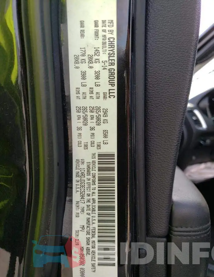 1C4RDJDG3EC520417 Photo# 14