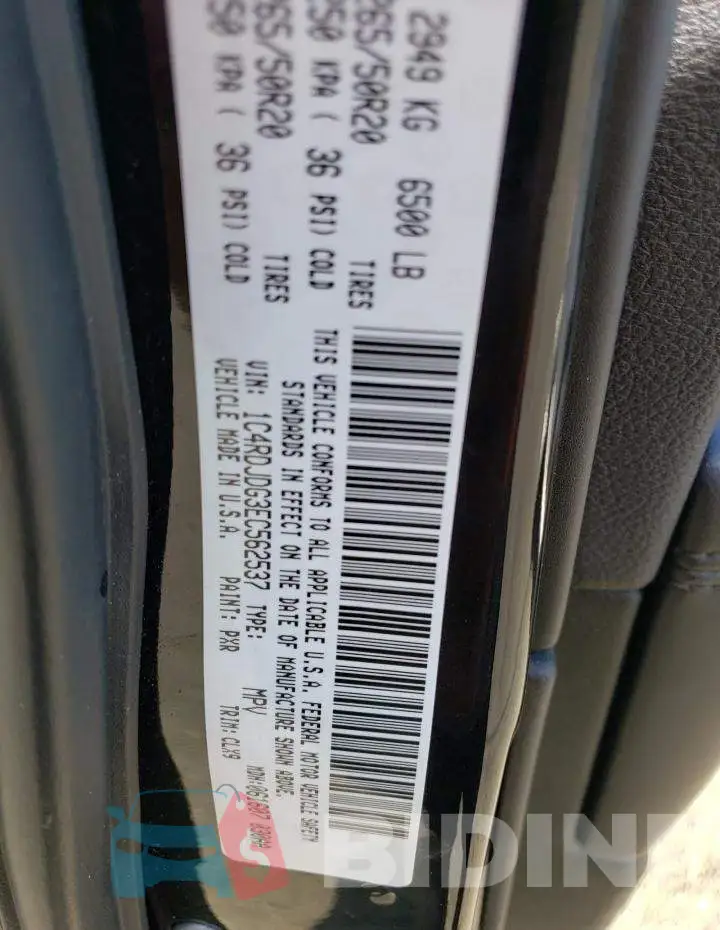 1C4RDJDG3EC562537 Photo# 13