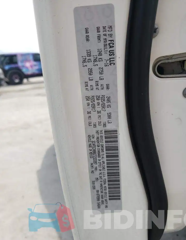 3C4PDCAB8GT233397 Photo# 12