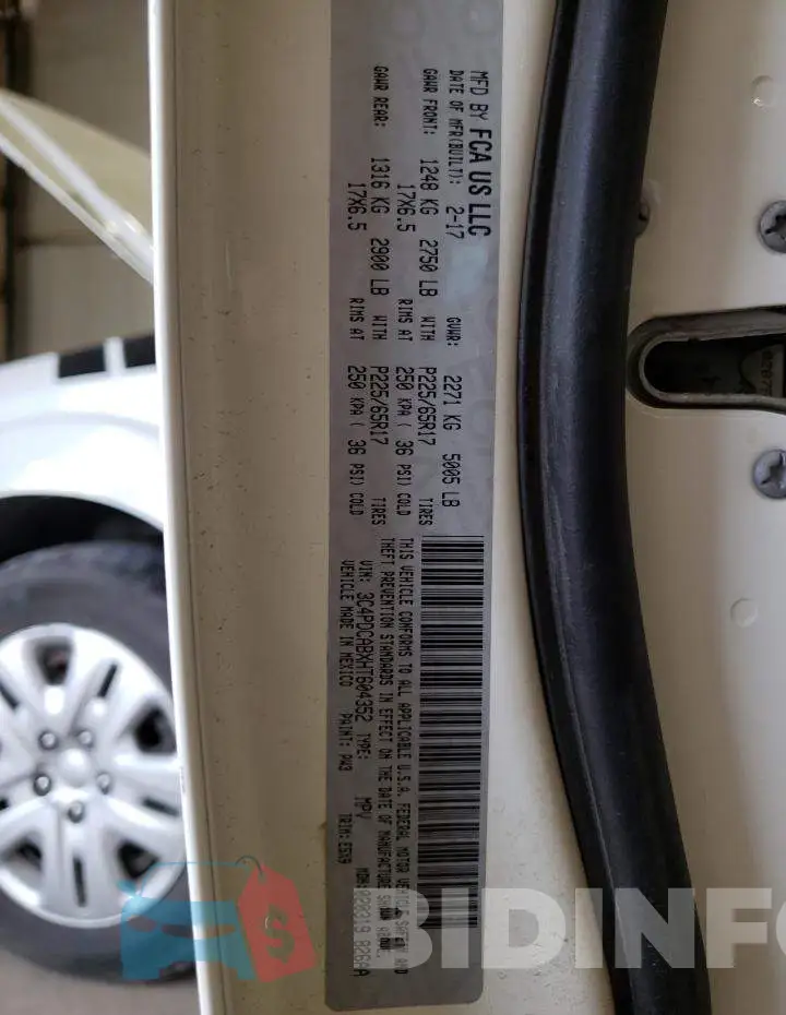 3C4PDCABXHT604352 Photo# 13