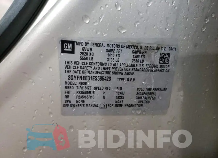 3GYFNEE31ES685423 Photo# 12