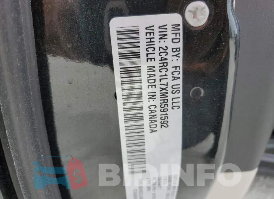 2C4RC1L7XMR591592 Photo# 13