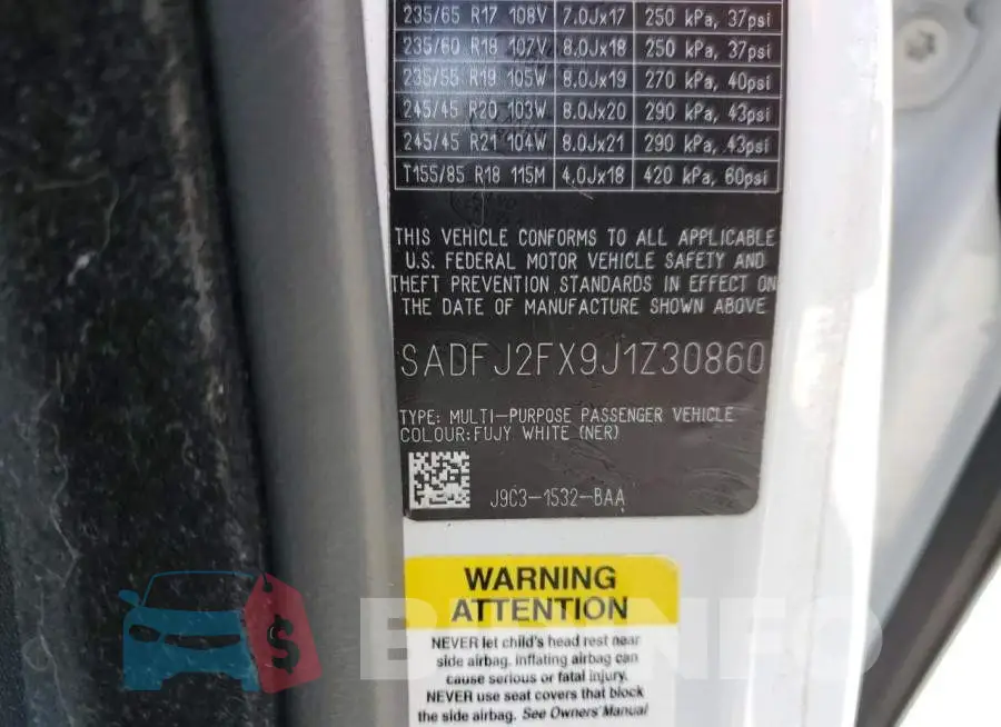 SADFJ2FX9J1Z30860 Photo# 13