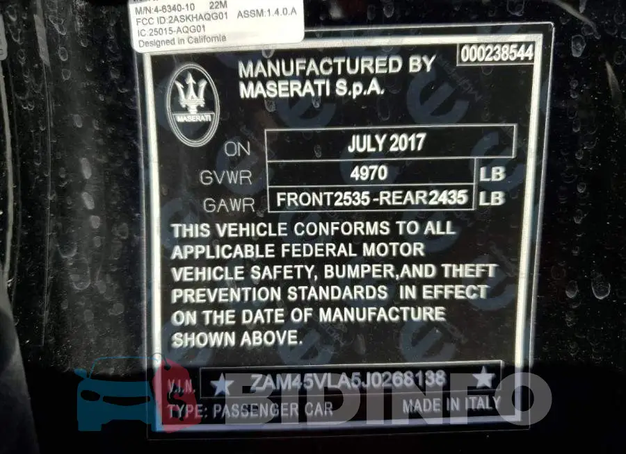 ZAM45VLA5J0268138 Photo# 12