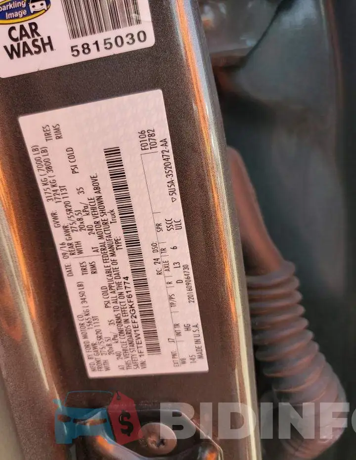 1FTEW1EF2GKF61774 Photo# 12