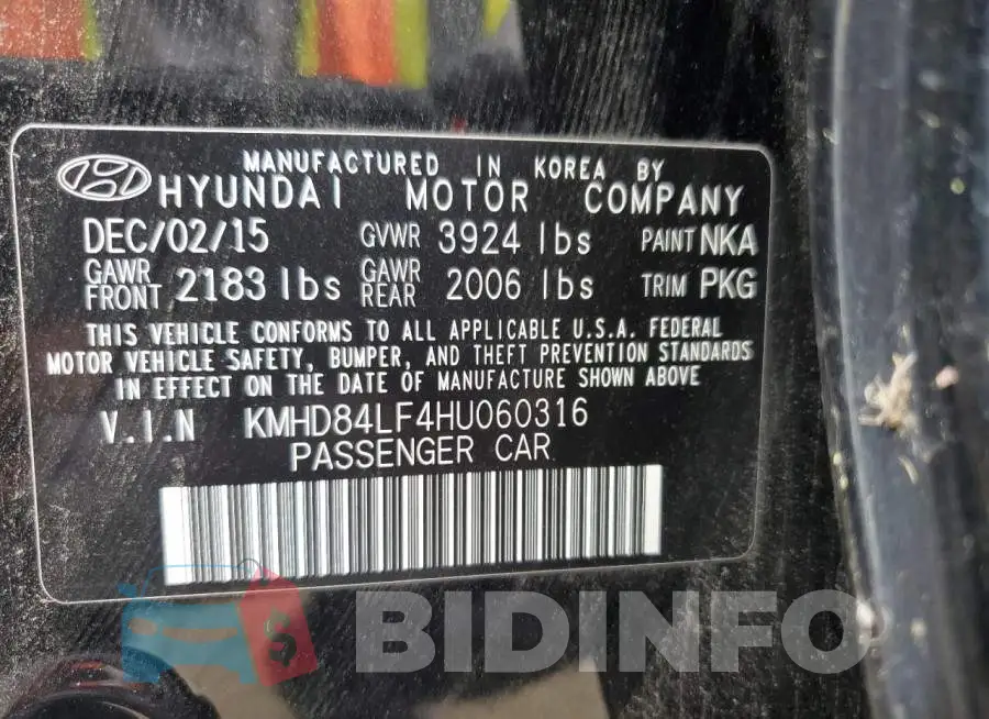 KMHD84LF4HU060316 Photo# 13