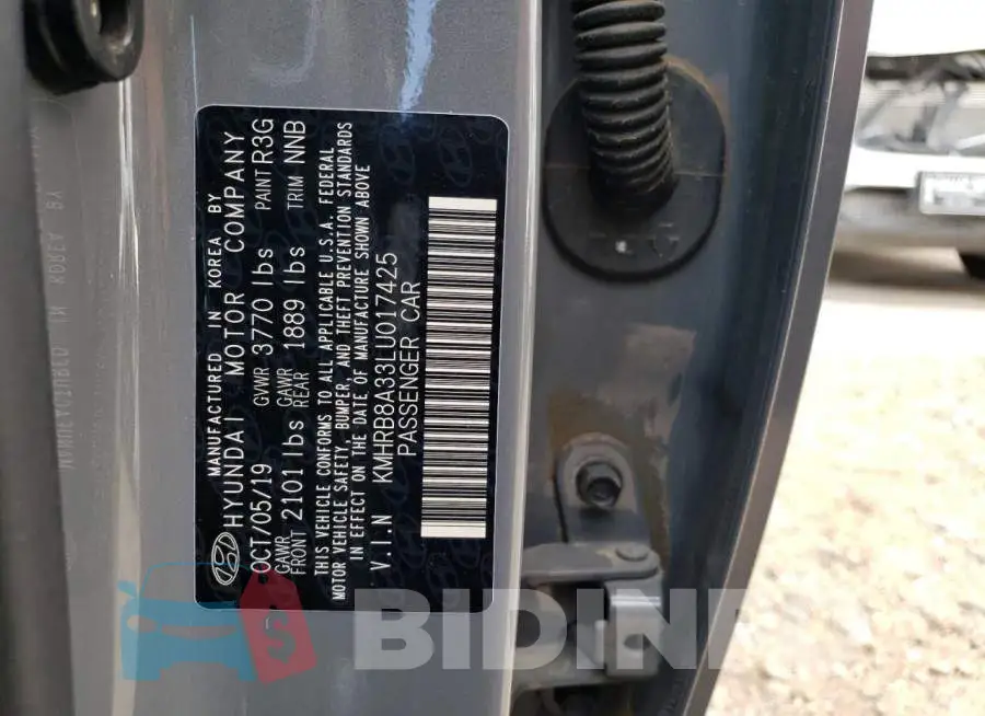KMHRB8A33LU017425 Photo# 13