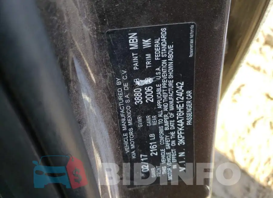 3KPFK4A76HE124042 Photo# 12