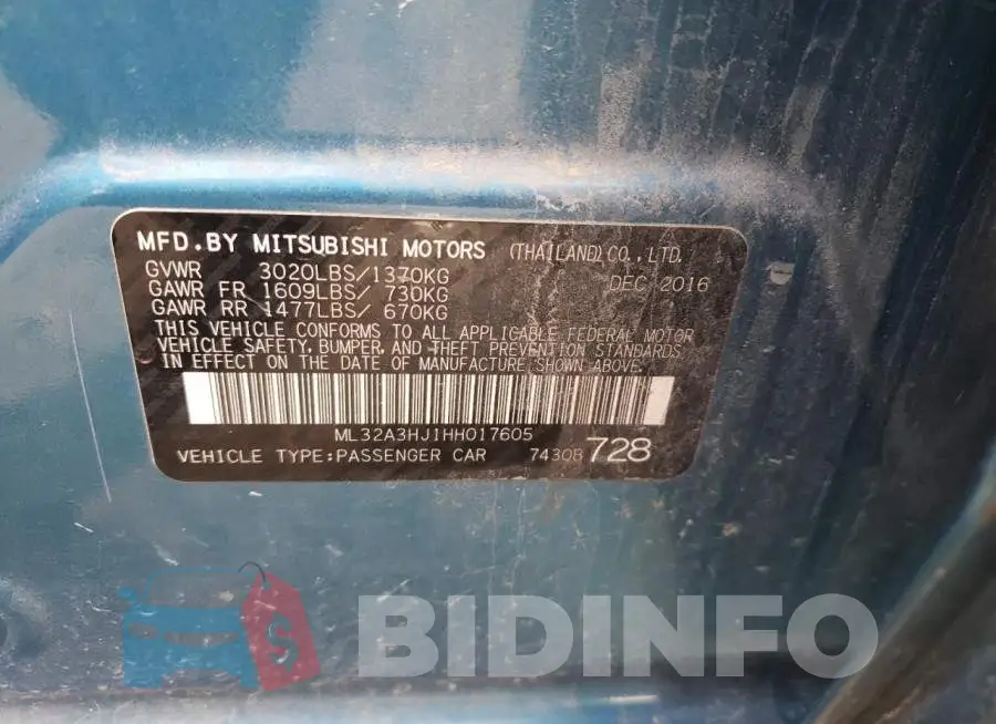 ML32A3HJ1HH017605 Photo# 12