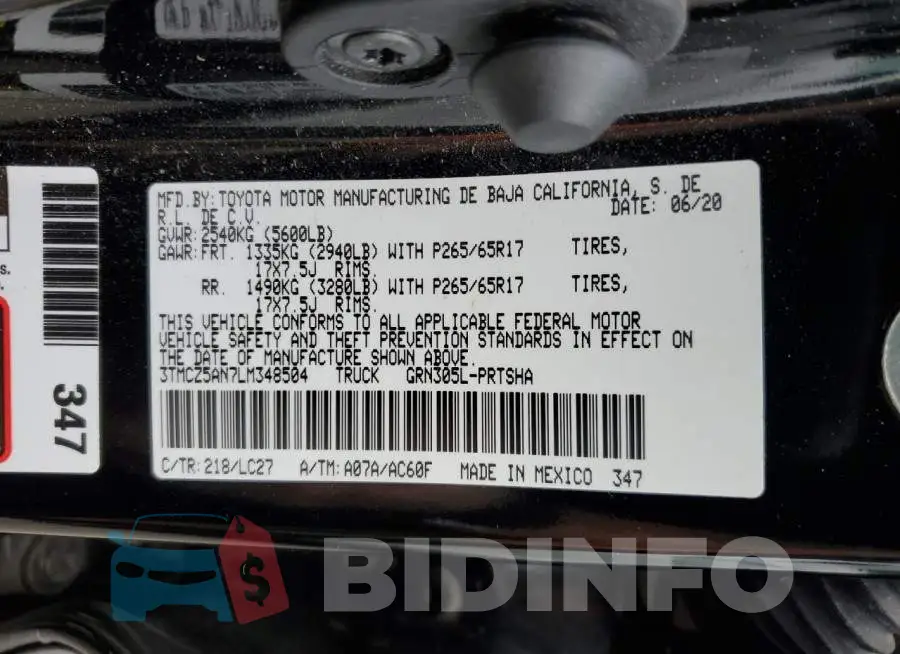 3TMCZ5AN7LM348504 Photo# 12