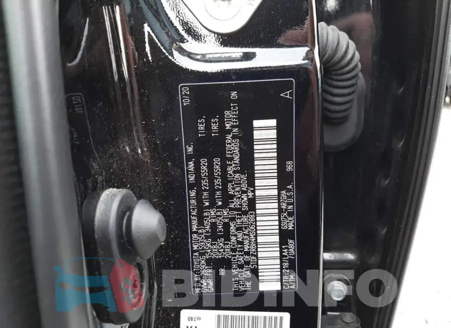 5TDFZRBH4MS062883 Photo# 13
