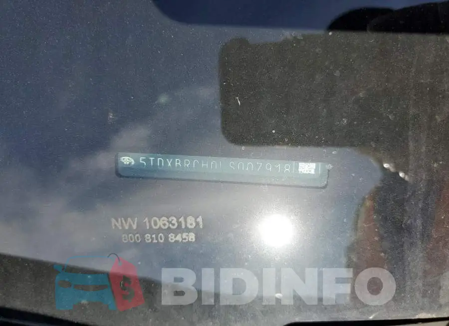 5TDXBRCH0LS007918 Photo# 14