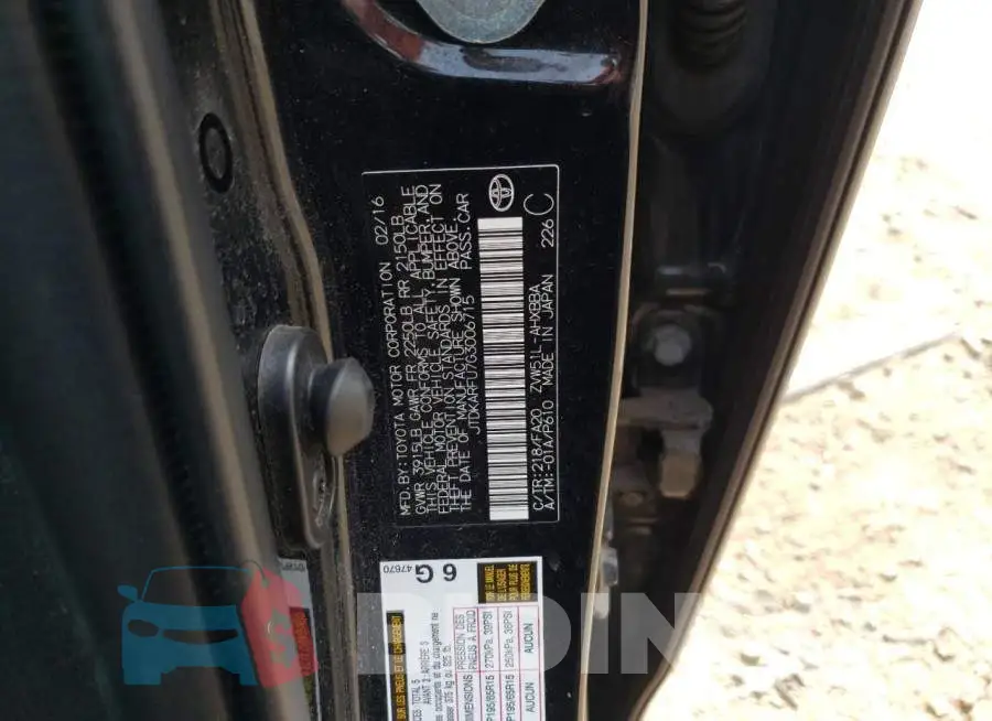 JTDKARFU7G3006715 Photo# 12