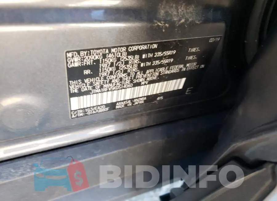 JTMA1RFV5KD514060 Photo# 12