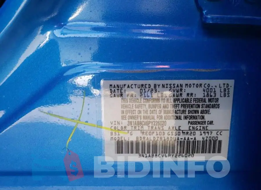 3N1AB8CV6PY226020 Photo# 12