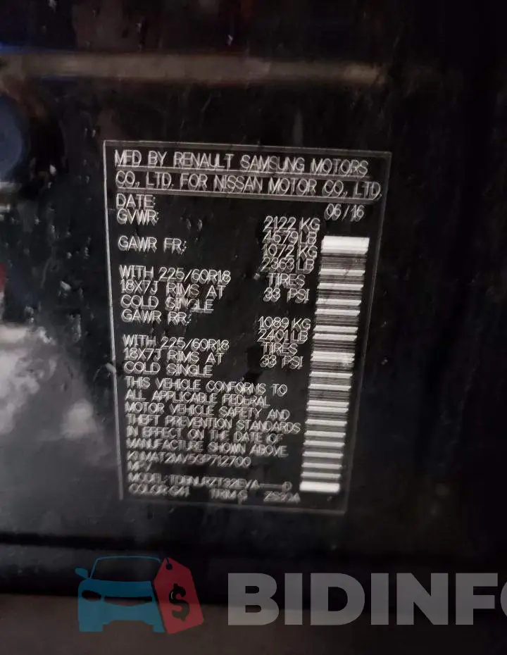 KNMAT2MV5GP712700 Photo# 14
